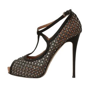 Valentino crystal embellished platform pumps
